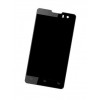 Lcd Frame Middle Chassis For Cloudfone Thrill 400qx Black By - Maxbhi Com