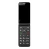 Lcd Frame Middle Chassis For Alcatel Go Flip V White By - Maxbhi Com