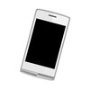 Lcd Frame Middle Chassis For Videocon Infinium Z30 Dart White By - Maxbhi Com