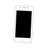 Lcd Frame Middle Chassis For Maxx Ax5 Duo Black By - Maxbhi Com
