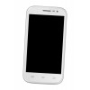 Lcd Frame Middle Chassis For Intex Cloud Z5 Black By - Maxbhi Com