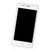 Lcd Frame Middle Chassis For Intex Aqua 4 5 Pro Black By - Maxbhi Com