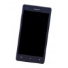 Lcd Frame Middle Chassis For Zen Admire Punch Blue By - Maxbhi Com