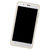 Lcd Frame Middle Chassis For Clout X418 Zest White By - Maxbhi Com