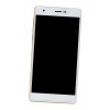 Lcd Frame Middle Chassis For Ismart Is57i Mercury V7 Black By - Maxbhi Com