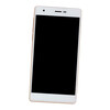 Lcd Frame Middle Chassis For Ismart Is57i Mercury V7 Black By - Maxbhi Com