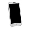 Lcd Frame Middle Chassis For Imobile Iq 5 1 White By - Maxbhi Com