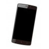 Lcd Frame Middle Chassis For Salora Njoy X E8 Black By - Maxbhi Com