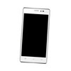 Lcd Frame Middle Chassis For Zyrex Za987 White By - Maxbhi Com