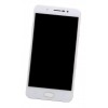Lcd Frame Middle Chassis For Kara Mega 2 White By - Maxbhi Com