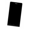 Lcd Frame Middle Chassis For Xolo A1000s Black By - Maxbhi Com