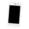Lcd Frame Middle Chassis For Videocon Infinium Z41 Aire White By - Maxbhi Com