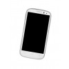 Lcd Frame Middle Chassis For Idea Aurus 4 White By - Maxbhi Com