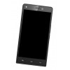 Lcd Frame Middle Chassis For Xolo Play 8x1020 Black By - Maxbhi Com