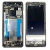 Lcd Frame Middle Chassis For Sony Xperia 10 Iii Lite Black By - Maxbhi Com