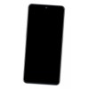 Lcd Frame Middle Chassis For Zte Axon 40 Se Black By - Maxbhi Com