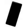 Lcd Frame Middle Chassis For Sony Xperia 10 V Black By - Maxbhi Com