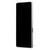Lcd Frame Middle Chassis For Sharp Aquos Sense 7 Black By - Maxbhi Com
