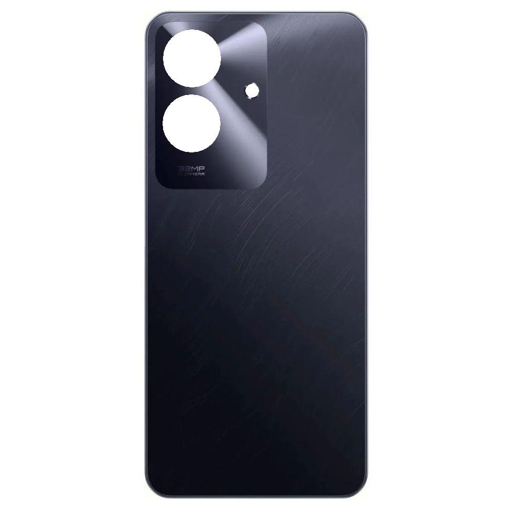 Back Panel Cover for Realme C61 Black