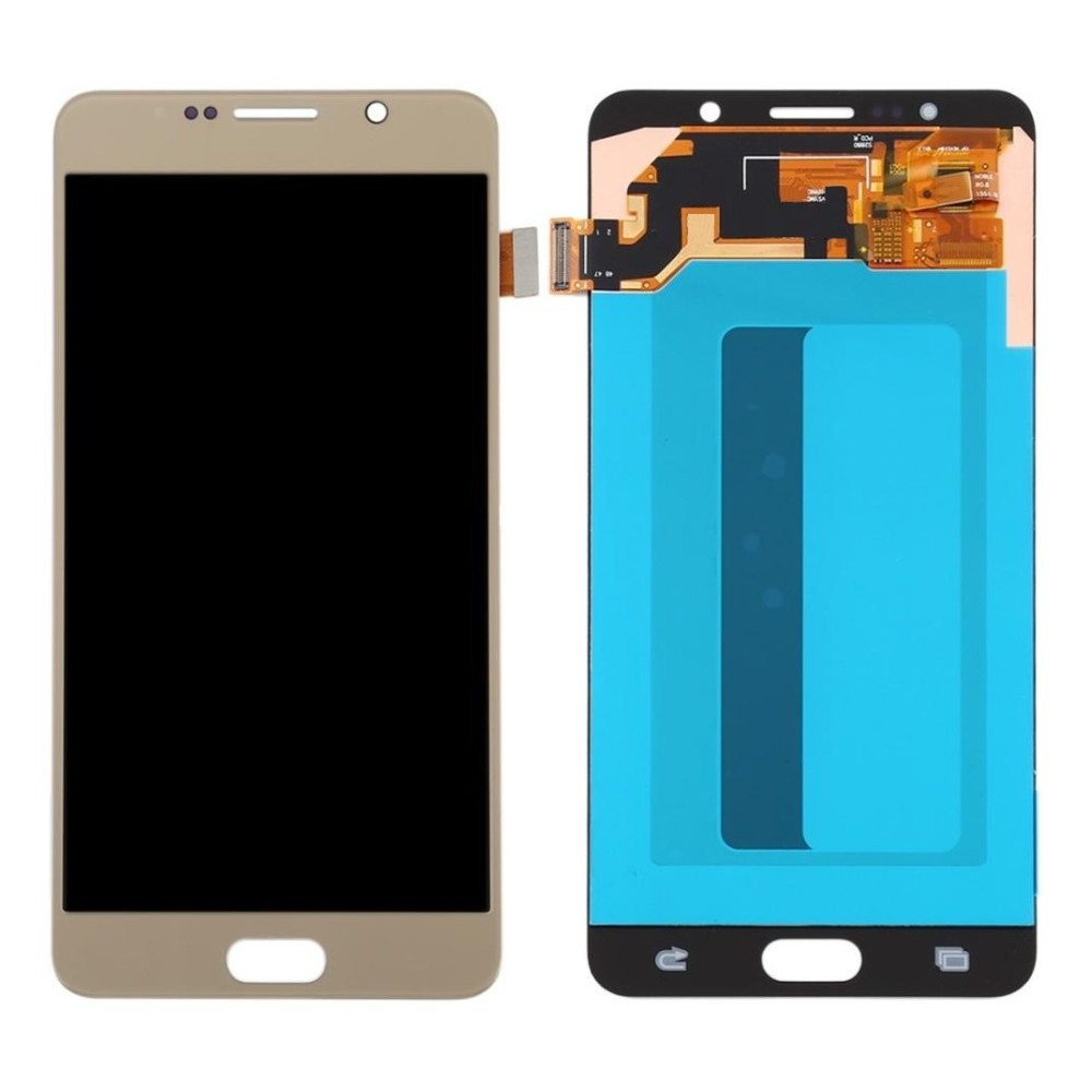 LCD with Touch Screen for Samsung Galaxy Note Dual SIM 32GB Gold  (display glass combo folder)