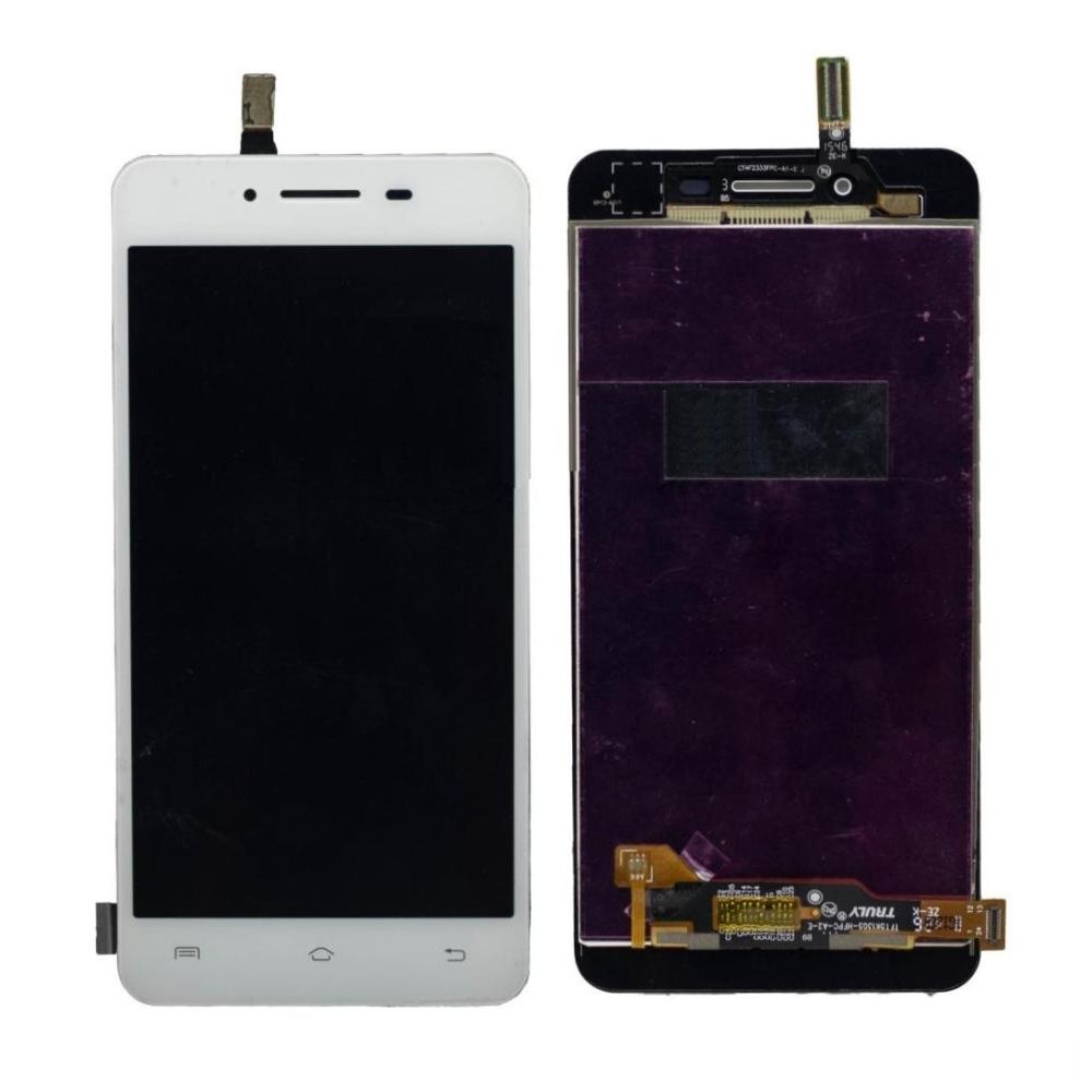 LCD with Touch Screen for Vivo V1 - White by Maxbhi.com