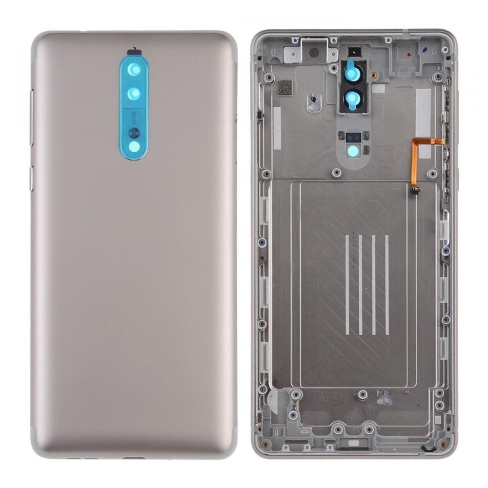 Back Panel Cover for Nokia 8 Steel Maxbhi