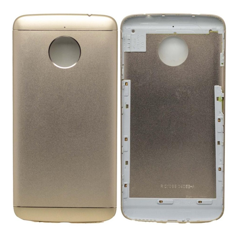 Back Panel Cover for Motorola Moto E4 Plus Gold
