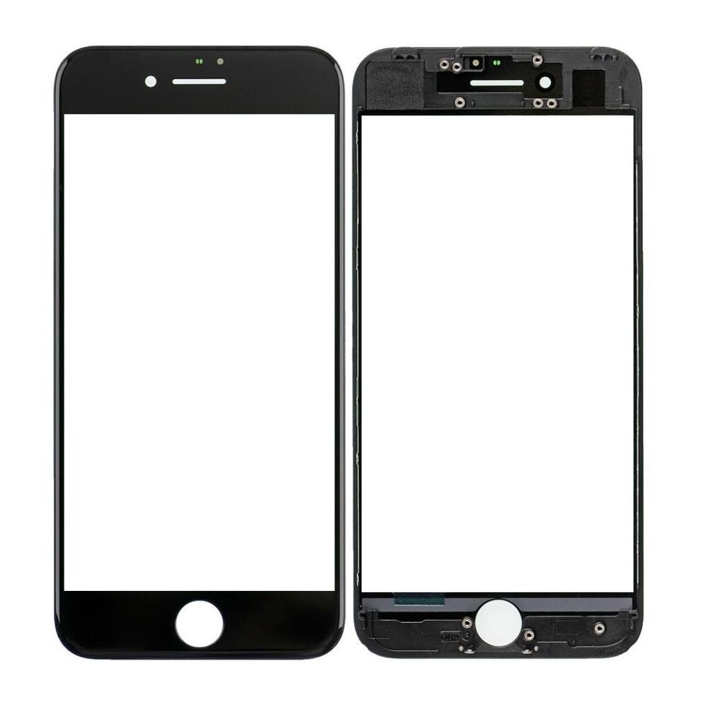 Replacement Front Glass for Apple iPhone Black by