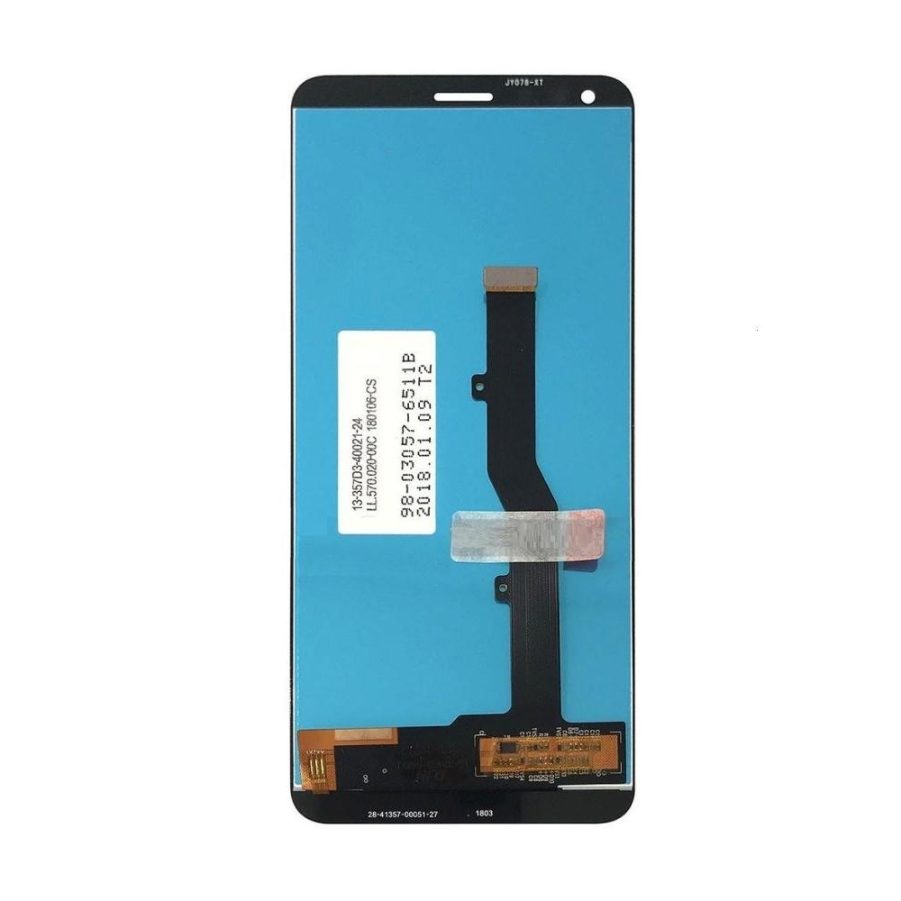 LCD with Touch Screen for ZTE Blade V9 - Black by Maxbhi.com