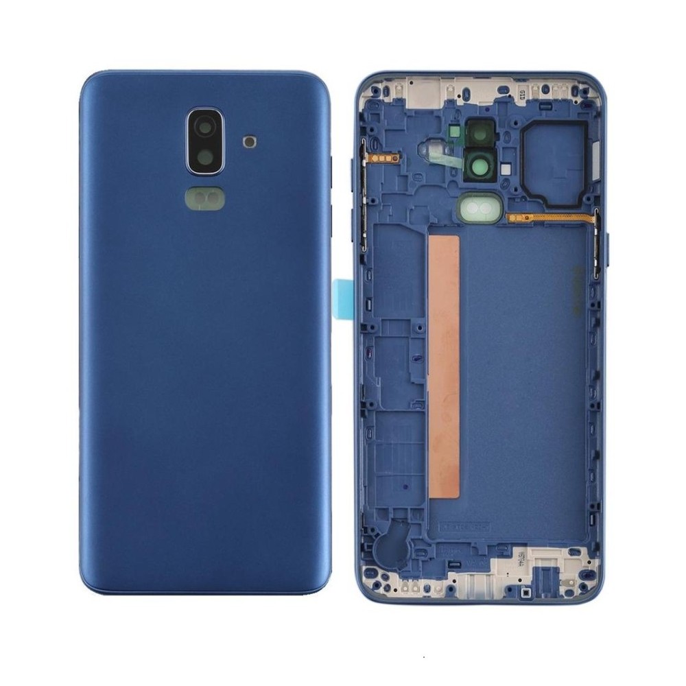 Back Panel Cover for Samsung Galaxy J8 2018 Blue - Main Image