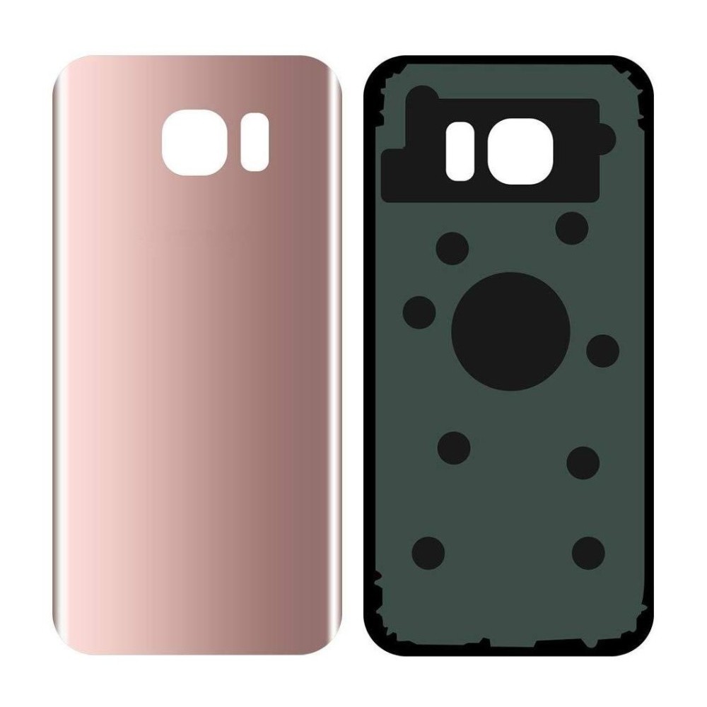 Back Panel Cover for Samsung Galaxy S7 Edge Pink Gold
