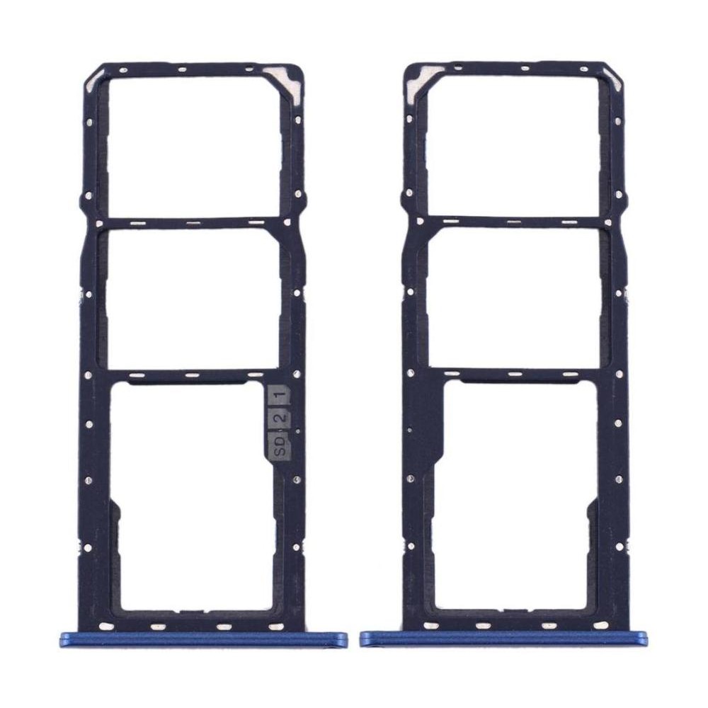 SIM Card Holder Tray for Asus Zenfone Max M2 ZB633KL - Blue