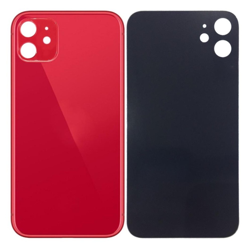 Back Panel Cover for Apple iPhone 11 Red Maxbhi