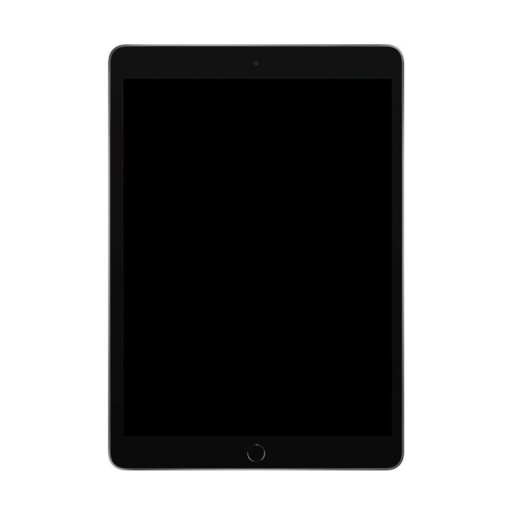 LCD Frame Middle Chassis for Apple iPad 10.2 - Black by Maxbhi.com
