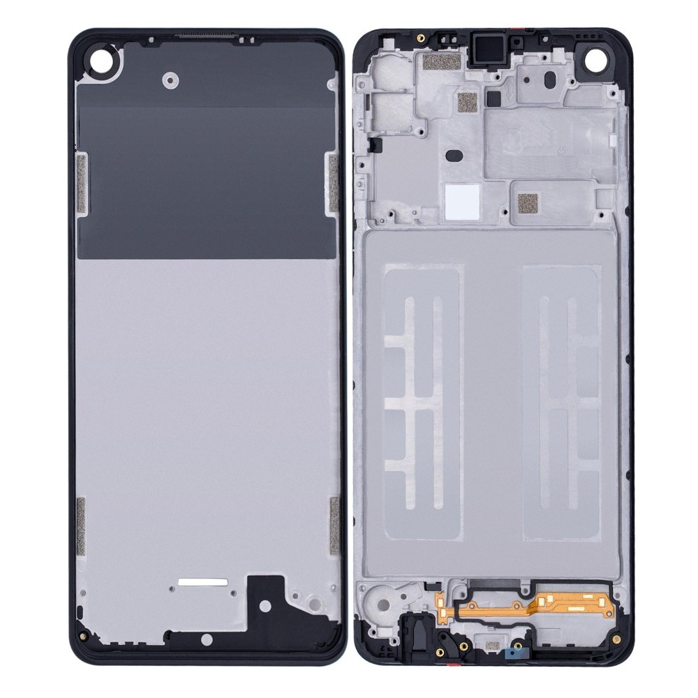 LCD Frame Middle Chassis for Samsung Galaxy A21 - Black by Maxbhi.com