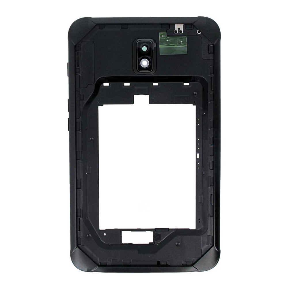 LCD Frame Middle Chassis for Samsung Galaxy Tab Active 2 Black by Maxbhi