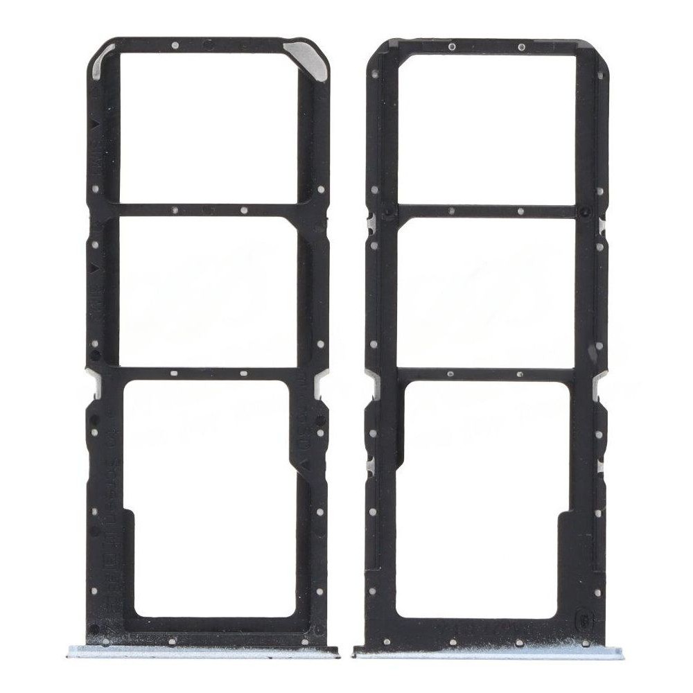 Aiguille SIM Incluse Argenté Tiroir Carte SIM De Remplacement Pour Xiaomi Mi 10T / 10T Pro - Plateau SIM/SD Avec Aiguille - Qualité D'origine Accessoire Téléphone Pièce Détachée Eonpam