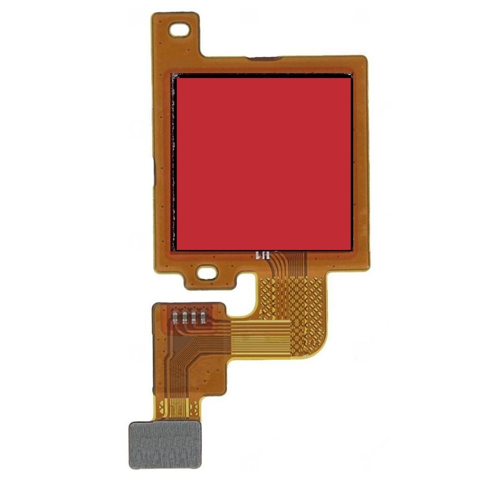 SPAREWARE® Fingerprint Sensor Flex Fingerprint Sacanner Sensor For Mi A1 -Red