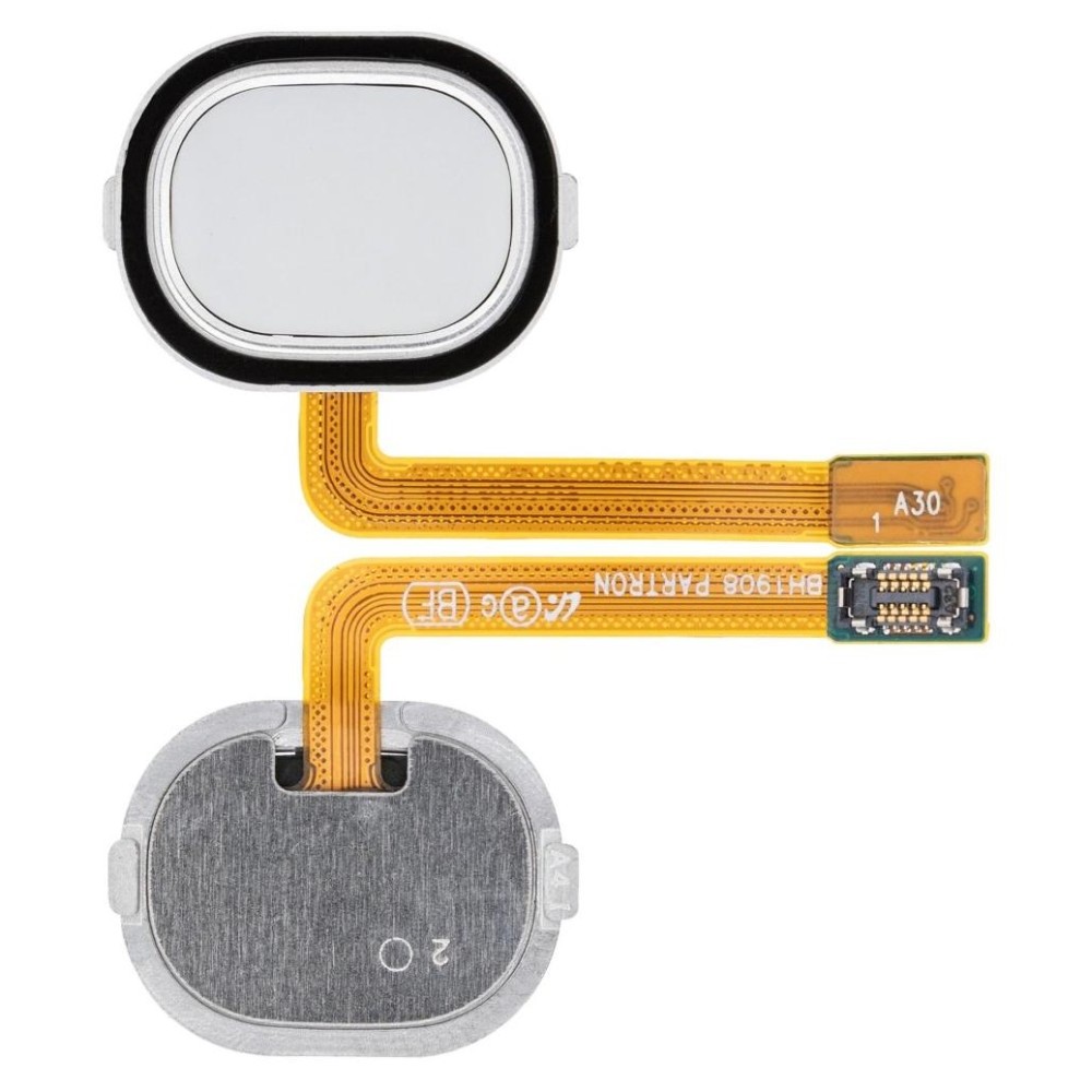 Fingerprint Sensor Flex Cable for Samsung Galaxy A30 White by