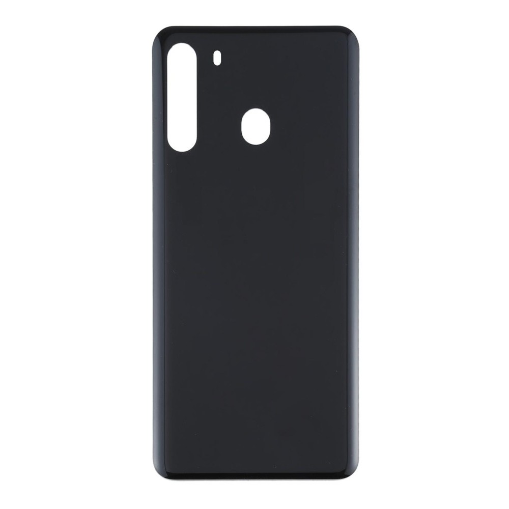 Back Panel Cover for Samsung Galaxy A21 Black Maxbhi