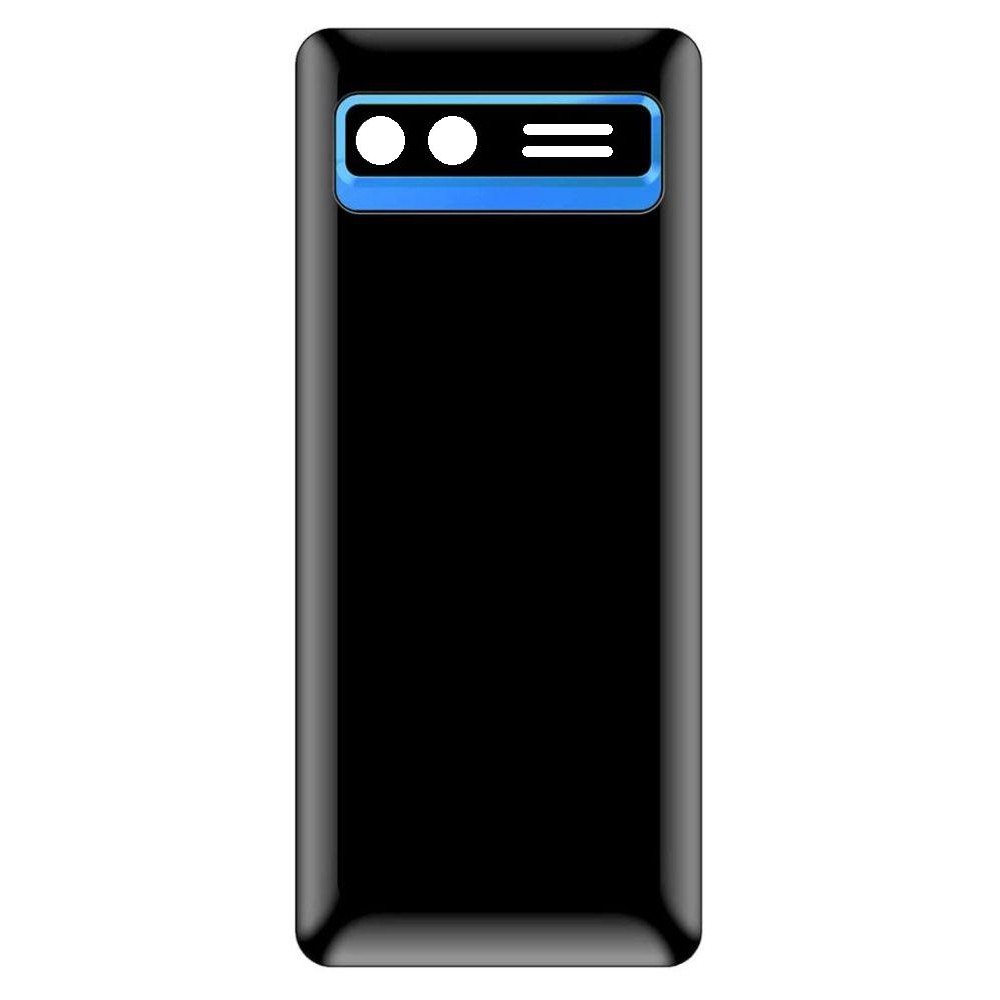 Back Panel Cover for I Kall K41 2022 - Black - Maxbhi.com