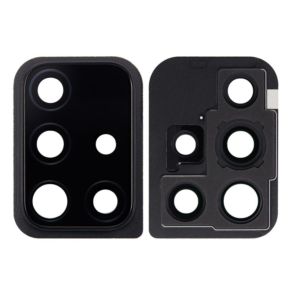 Camera Lens Glass with Frame for Samsung Galaxy A51 Black by