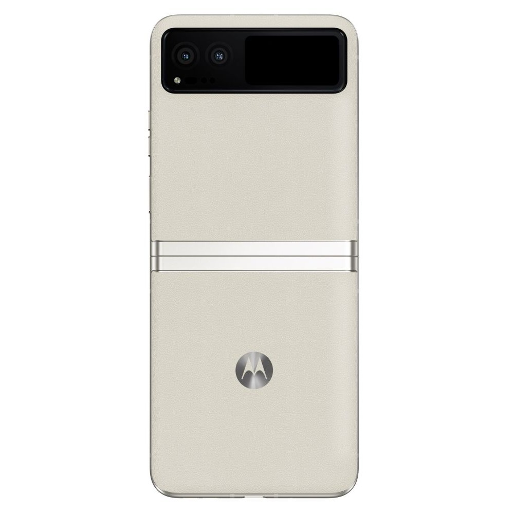 Full Body Housing for Motorola Razr 40 - White - Maxbhi.com
