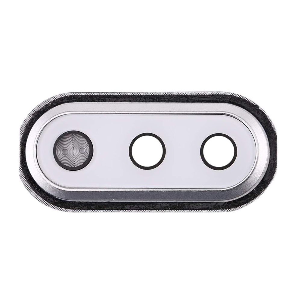 Camera Lens Glass with Frame for Nokia Plus White by