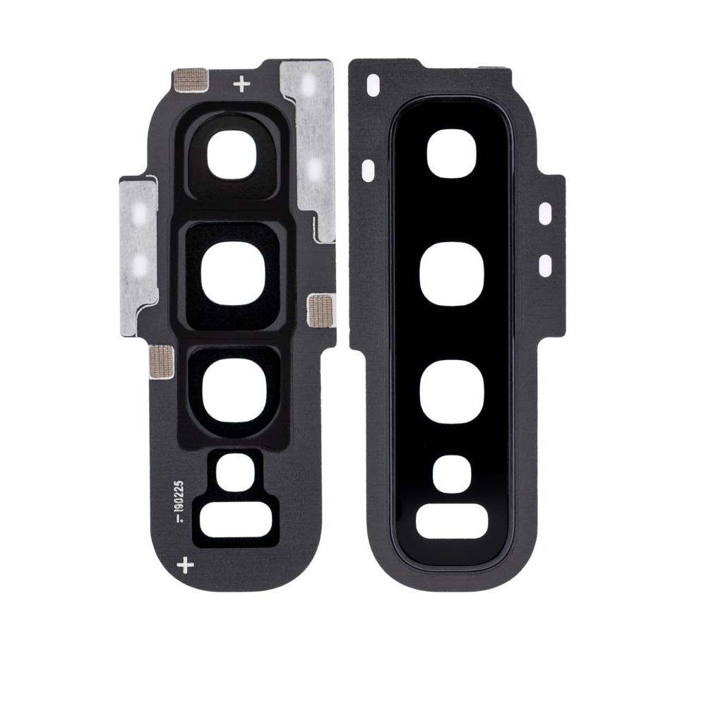 Camera Lens Glass with Frame for Samsung Galaxy S10 Black