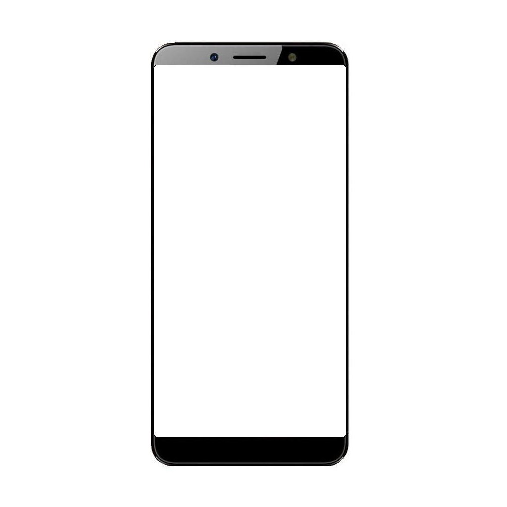 Display Itel A62 Cover Front Glass For Itel A62 Black
