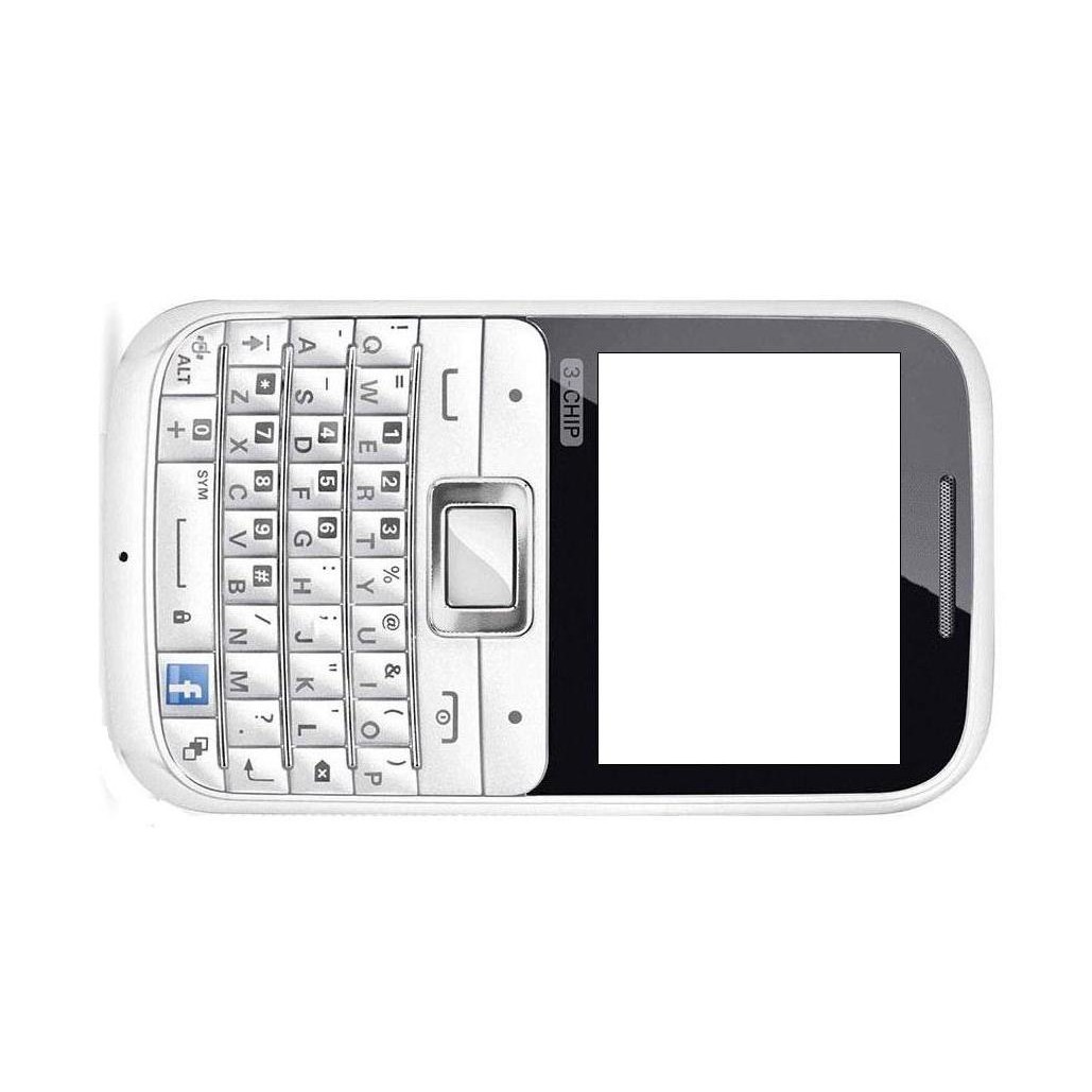 Full Body Housing for Motorola MOTOKEY 3-CHIP EX117 White