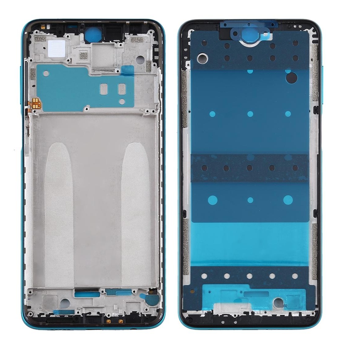LCD Frame Middle Chassis for Xiaomi Redmi Note 9 Pro - Gold by Maxbhi.com