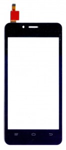 Touch Screen Digitizer For Intex Aqua Q7 Pro Black By - Maxbhi Com