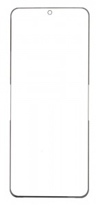 Replacement Front Glass For Samsung Galaxy Z Flip4 5g Gold By - Maxbhi Com